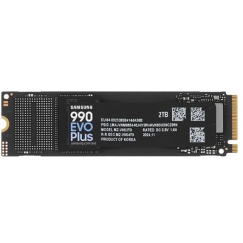 Твердотельный накопитель 2000Gb SSD Samsung 990 EVO Plus M.2 PCIe 4.0/5.0 7250/6300MB/s MZ-V9S2T0BW в Metoo.kz - Metoo (2)