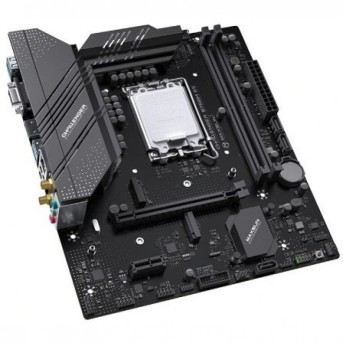 Материнская плата MaxSun Challenger B760M D5 WIFI, LGA1700, 2xDDR5, 3xSATA, 2xM.2, HDMI+VGA, mATX в Metoo.kz - Metoo (3)