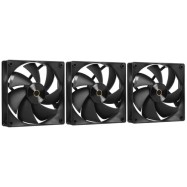 Вентилятор для корпуса Ocypus Delta F12 BK 3-IN-1 3x(120x120x25mm) 500-2000RPM 73CFM Черный..