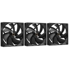 Вентилятор для корпуса Ocypus Delta F12 BK 3-IN-1 3x(120x120x25mm) 500-2000RPM 73CFM Черный..
