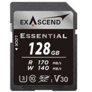 Карта памяти SD Exascend Essential, 128Gb, SDXC I, UHS-I (V30), R170/W140