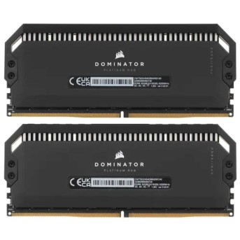 Corsair DOMINATOR RGB DDR5 32GB (2 x 16GB) DDR5 5200 CL40-40-40-77 1.25V Intel XMP - BLACK в Metoo.kz - Metoo (3)