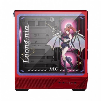 Компьютерный корпус MSI PANO 130R MLG EDITION ATX/mATX/ITX, Back-connect: ATX/mATX Type-C Red в Metoo.kz - Metoo (2)
