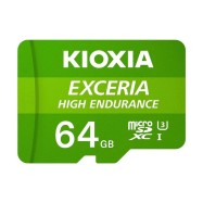 KIOXIA LMHE1G064GG2; 64GB microSD KIOXIA Exceria High Endurance (M303E) UHS I U3 with adapter..