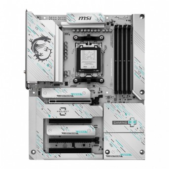 Материнская плата MSI B850 GAMING PLUS WIFI PZ AM5 4xDDR5 4xSATA3 RAID 3xM.2 DP 2xType-C ATX в Metoo.kz - Metoo (1)