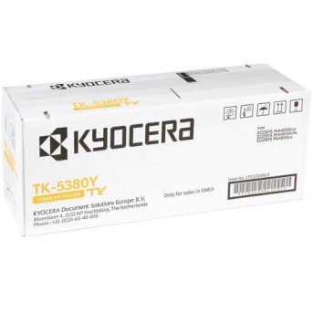 Тонер-картридж TK-5380Y 10 000 стр. Yellow для ECOSYS PA4000cx/ ECOSYS MA4000cix, ECOSYS MA4000cifx 1T02Z0ANL0 в Metoo.kz - Metoo (1)