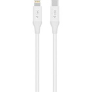 ttec Type-C - Lightning Fast Charging Cable 150cm , White..
