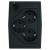 ИБП Ippon Back Basic 850S Euro, 850VA, 480Вт, AVR 162-275В, 3хEURO, управление по USB, без комлекта кабелей в Metoo.kz - Metoo (4)