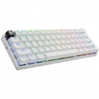 LOGITECH G PRO X 60 LIGHTSPEED Wireless Gaming Keyboard (Tactile) - WHITE - US INT'L - 2.4GHZ/BT - EMEA28-935 - TACTILE SWITCH в Metoo.kz - Metoo (3)