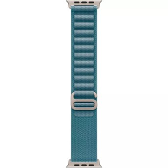 Apple Watch Ultra 3 GPS + Cellular 49mm Natural Titanium Case with Light Blue Alpine Loop - Small,Model A3281 в Metoo.kz - Metoo (3)