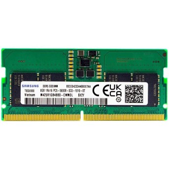 Оперативная память для ноутбука 8GB DDR5 5600MHz Samsung SO-DIMM, 1.1V, M425R1GB4BB0-CWMOL - Metoo (1)