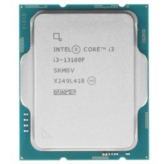 Процессор Intel Core i3-13100F Raptor Lake (3400MHz, LGA1700, L3 12Mb), oem..
