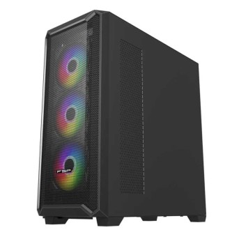 Компьютерный корпус FSP CMT591A, Без БП, 2xUSB3.0, 4xFAN120 ARGB, Tempered Glass, Black, E-ATX в Metoo.kz - Metoo (3)