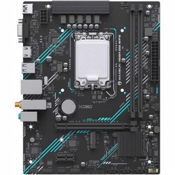 Материнская плата MaxSun MS-H610M 666 WIFI6 D5, LGA1700, 2xDDR5, PCIe4.0, HDMI+VGA, M.2, mATX в Metoo.kz - Metoo (2)