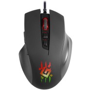 Мышь проводная игровая оптическая Defender Wolverine GM-700L RGB,7кнопок,12800dpi, НОВИНКА!