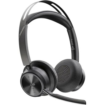 Наушники Poly Poly Voyager Focus 2 Microsoft Teams Certified USB-C-C Headset +USB-C/A Adapter (9T9J4AA#AC3) в Metoo.kz - Metoo (1)
