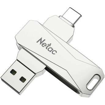 Флэш-накопитель Netac U782C USB3.0+TypeC Dual Flash Drive 256GB, up to 130MB/s в Metoo.kz - Metoo (2)