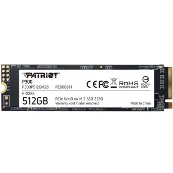 Твердотельный накопитель SSD 512 Gb M.2 PCI-E Patriot P300 P300P512GM28 в Metoo.kz - Metoo (2)