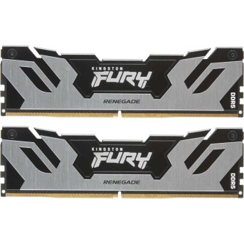 Модуль памяти Kingston Fury Renegade Silver XMP KF564C32RSK2-64 DDR5 DIMM KIT (2x32)6400MHz CL32 в Metoo.kz - Metoo (1)