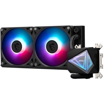 Водяное охлаждение для CPU MSI MAG CORELIQUID I240 Socket Intel/AMD, ARGB GEN2, Fan 2x120см Черный в Metoo.kz - Metoo (2)