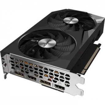 Видеокарта Gigabyte GV-N3060WF2OC-12GD 2.0 , 12Gb GDDR6 192Bit, DP, HDMI, WINDFORCE OC, BOX - Metoo (1)