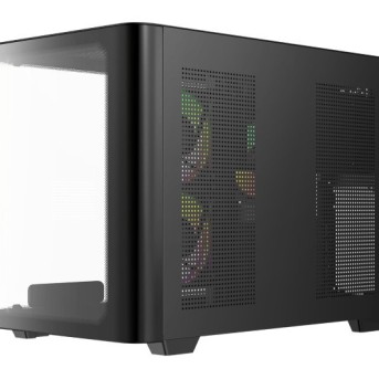 Корпус Ocypus Iota C50 BK Curve ARGB Digital mATX/ITX 2xUSB Type-C Черный Iota-C50-BKD300CD-GL в Metoo.kz - Metoo (6)