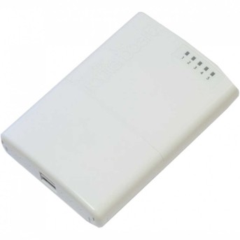 Сетевой Маршрутизатор MikroTik RB750P-PBr2, 5x10/100, 4 x Passive PoE, waterproof, ext в Metoo.kz - Metoo (1)