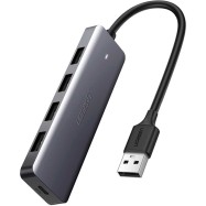 HUB UGREEN CM219 4-Port USB 3.0 Hub + Powered by Micro USB, Metal Plated Shell, Ultra Slim