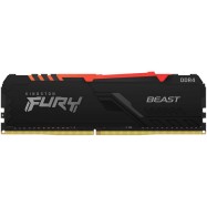 Модуль памяти Kingston Fury Beast RGB KF432C16BBA/8 DDR4 DIMM 8Gb 3200 MHz CL16 (8473302008)..