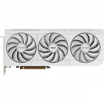 ASUS Video Card RX 9060 XT White 16GB GDDR6 2220 / 3230 , 2048sp, 32 RT-core, 128 bit, 2.5 slots, 8 pin, HDMI, DisplayPort. в Metoo.kz - Metoo (1)