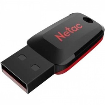 Флэш-накопитель Netac U197N USB2.0 Flash Drive 32GB, Black+Red, ABS+PC - Metoo (2)