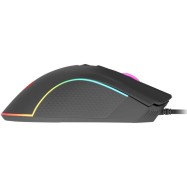 Мышь GENESIS KRYPTON 770 черный оптическая (12000dpi) USB игровая RGB..