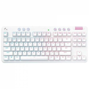 LOGITECH G715 TKL LIGHTSPEED RGB Wireless Gaming Keyboard - OFF WHITE - RUS - TACTILE в Metoo.kz - Metoo (2)