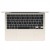 13-inch MacBook Air: Apple M5 chip with 10-core CPU and 10-core GPU, 16GB, 1TB SSD - Starlight,Model A3449 в Metoo.kz - Metoo (2)