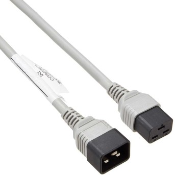 Кабель питания HPE C19 - C20 WW 250V 16Amp Flint Gray 2.0m (AF574A) в Metoo.kz - Metoo (1)