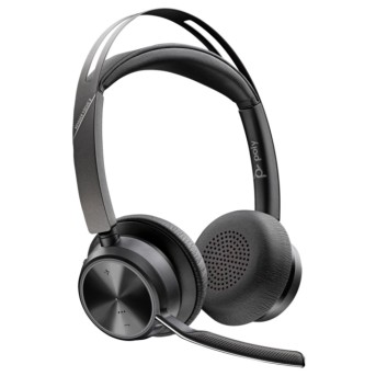 Наушники Poly Voyager Focus 2 USB-C with charge stand Headset (77Y89AA) в Metoo.kz - Metoo (1)
