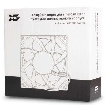 Кулер для компьютерного корпуса X-Game XB15050A250 - Metoo (3)