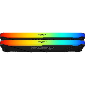 Kingston 16GB 2666MT/<wbr>s DDR4 CL16 DIMM (Kit of 2) FURY Beast RGB - Metoo (3)
