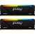 Kingston 16GB 2666MT/<wbr>s DDR4 CL16 DIMM (Kit of 2) FURY Beast RGB - Metoo (1)