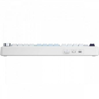 Клавиатура AULA F75 Blue+White+Purple, mechanical, Reaper switch, 80 keys EN/RU/KZ, 2.4/BT/cable в Metoo.kz - Metoo (5)
