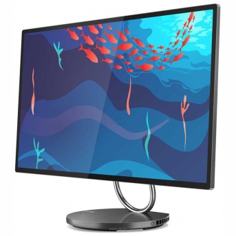 Моноблок Lenovo F0HJ0015RK Yoga AIO 9 32IRH8 31,5'' UHD (3840 x 2160) IPS/Intel Core i9-13900H up to 5,4Ghz (P), 4.1GHz (E) (14Cores)/16GB/1TB SSD/Integrated/Wi-Fi 6E/BT5.1/5MP+IR Camera/Wireless mouse+keyboard/NoOS/1Y/Storm Grey в Metoo.kz - Metoo (3)