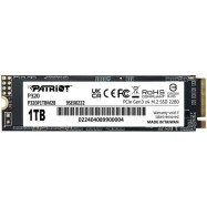 Твердотельный накопитель SSD 1Tb M.2 2280 Patriot P320 P320P1TBM28 PCIe Gen3 x4, R3000/W2200