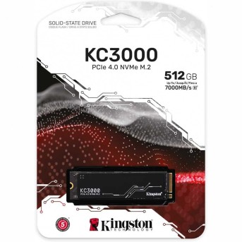 Твердотельный накопитель SSD 512 Gb M.2 2280 Kingston SKC3000S/512G NVMe PCIe 4.0 NVMe в Metoo.kz - Metoo (3)