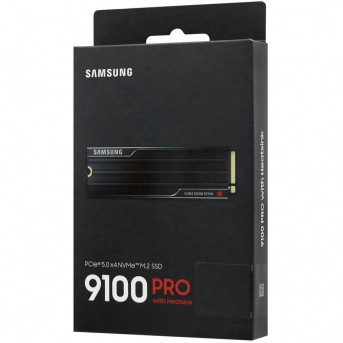 Твердотельный накопитель 4000Gb SSD Samsung 9100 PRO with heatsink M.2 R14800/<wbr>W13400MB/<wbr>s MZ-VAP4T0CW - Metoo (2)