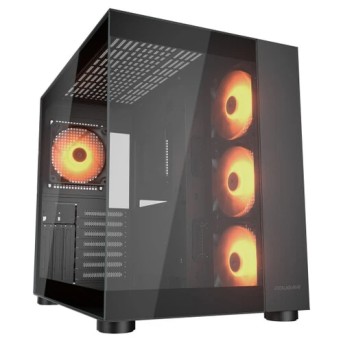 Компьютерный корпус Cougar FV150 RGB без Б/П в Metoo.kz - Metoo (1)