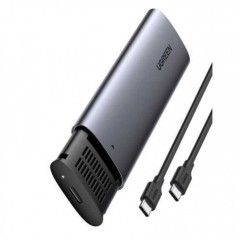 Корпус для Жесткого Диска UGREEN USB-C Female to M.2 M-Key 10G Enclosure C TO C Cable 50cm, 10902