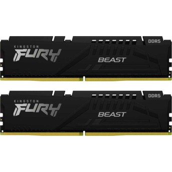 Модуль памяти Kingston Fury Beast Black EXPO KF556C36BBEK2-16 DDR5 DIMM 16Gb KIT (2x8) 5600 MHz CL36 в Metoo.kz - Metoo (1)