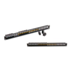 171022402 Premium Line Патч-панель наборная 24 порта, 1U, для модулей Keystone UTP 180°, и 90° slim,