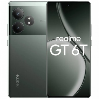 СМАРТФОН REALME RMX3853 (GT 6T) 12 + 256 ГБ (EUCIS) ЦВЕТ:ЗЕЛЕНЫЙ ТУМАН в Metoo.kz - Metoo (1)