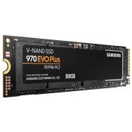 Твердотельный накопитель SSD Samsung 970 EVO PLUS, MZ-V7S500BW, 500 ГБ, M2, NVMe,чтение: 3500 МБ/с,запись: 3300 МБ/с,TLC